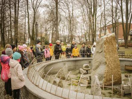 Wizyta w parku miejskim w Strumieniu